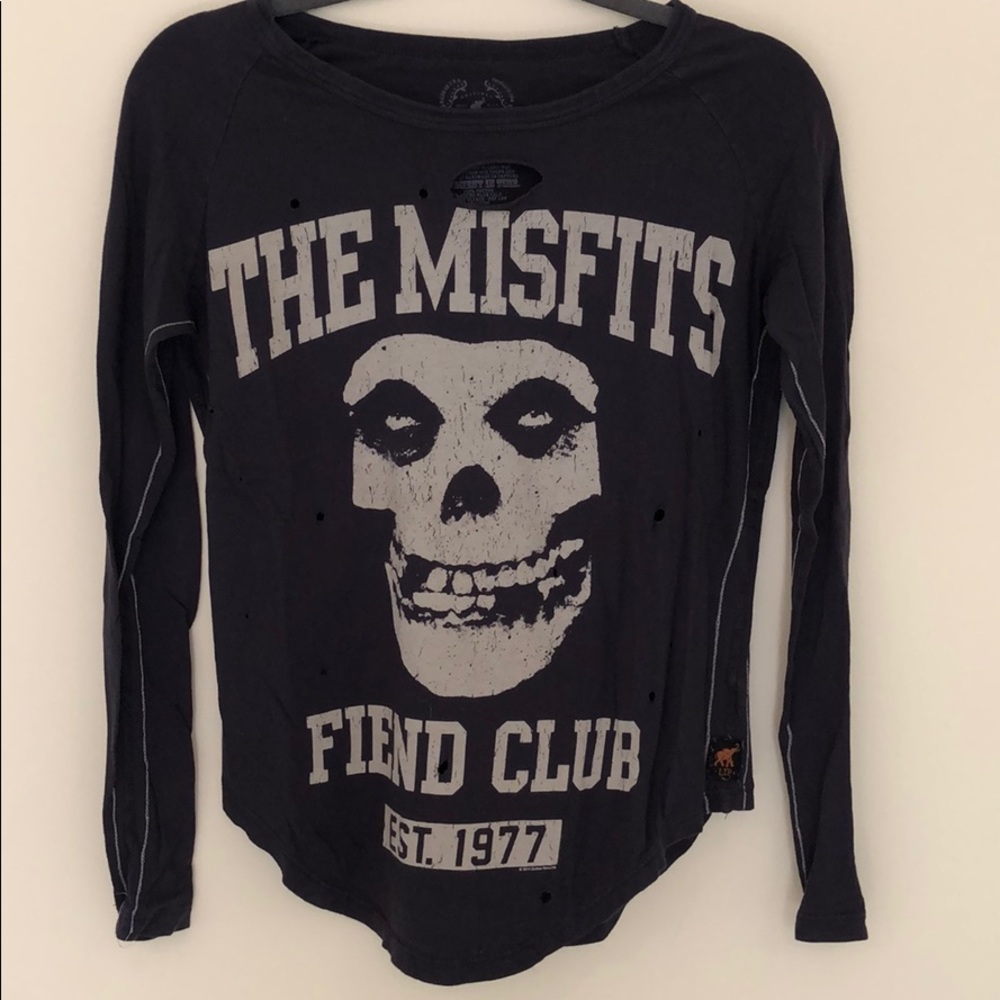 Long Sleeve distressed top